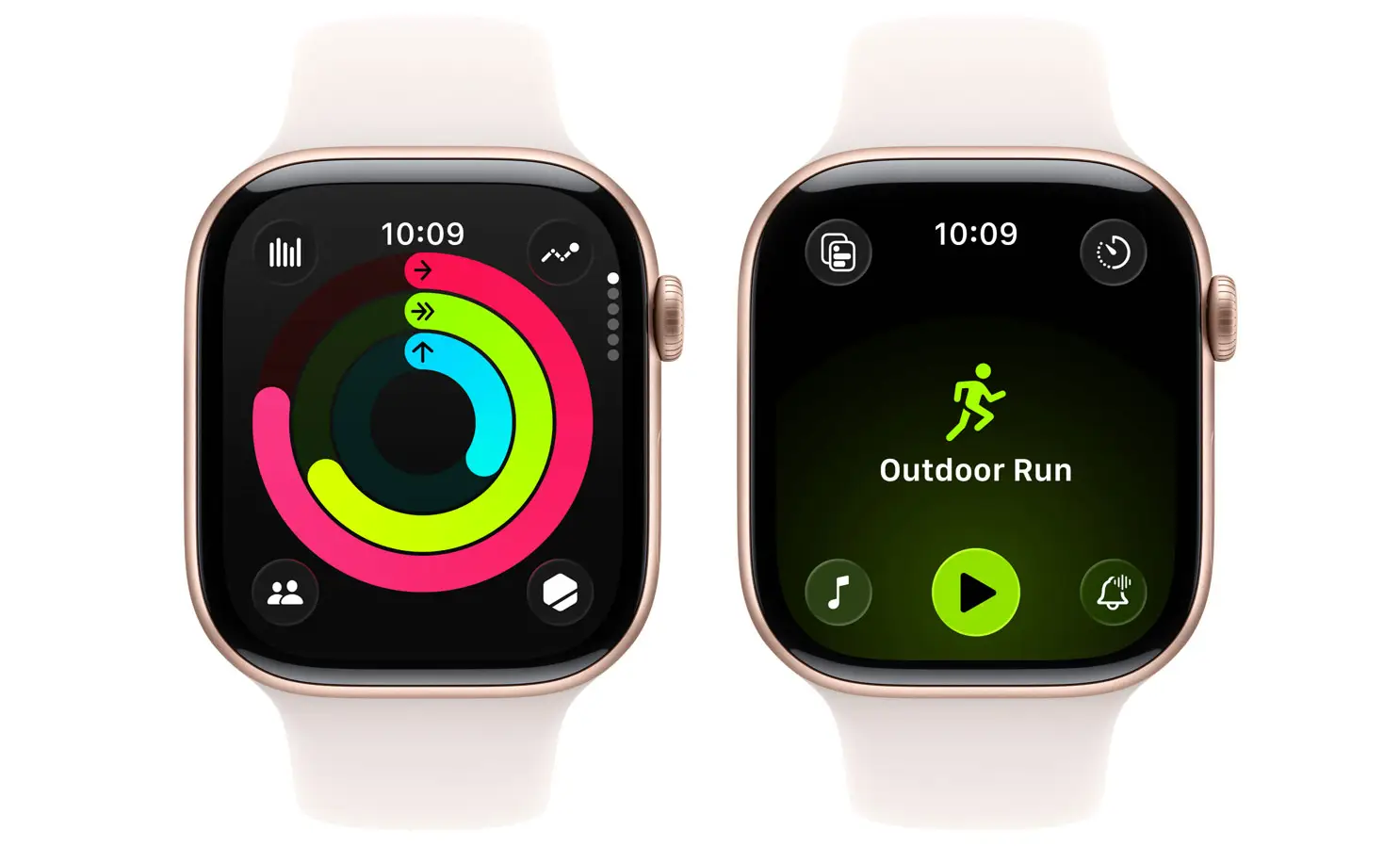 Sports activity screen